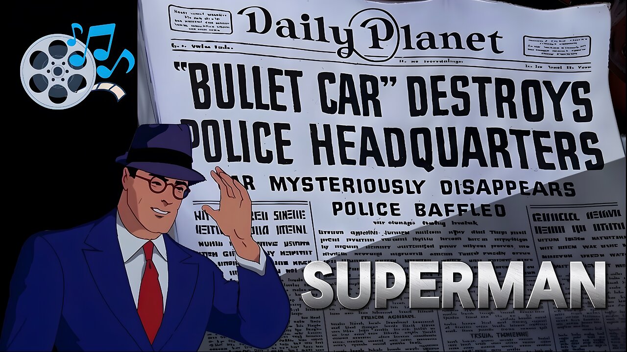 Superman (4K ) | The Bulleteers (Ep 5) | Fleischer Superman Cartoons