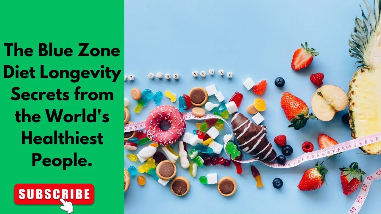 The Blue Zone Diet Longevity Secrets from the World's Healthiest People.