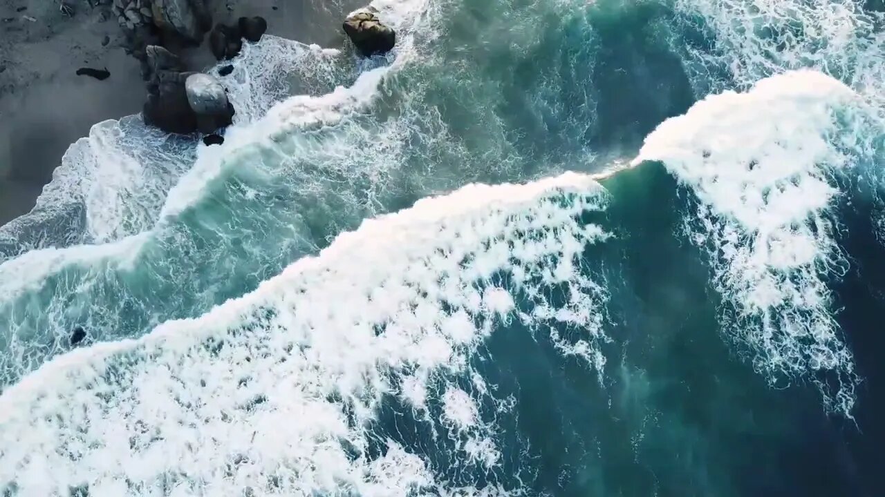 Beautiful Ocean wave Sounds for Studying, Sleeping and Relaxation