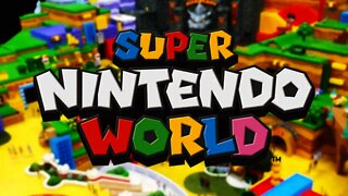 LEAKED Models of SUPER NINTENDO WORLD!