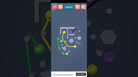 Color Rope Puzzle - Level 122