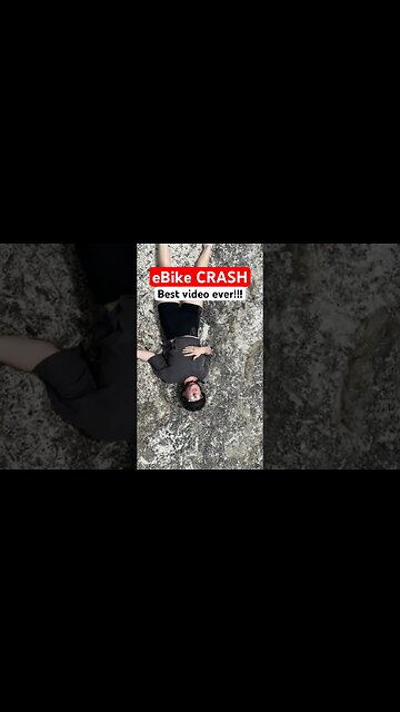eBike CRASH!!! You HAVE to SEE THIS!!