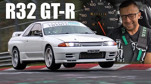 Between FEAR & AWE: Nissan Skyline R32 GT-R on the Nürburgring!