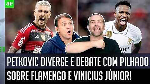 ESQUENTOU! "ISSO NÃO IMPORTA!" Petkovic DIVERGE de Pilhado em DEBATES sobre Flamengo e Vini Júnior!