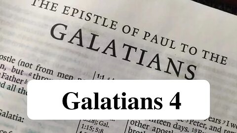 Galatians 4