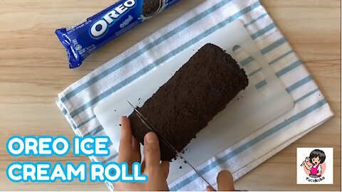 Oreo Ice Cream Roll