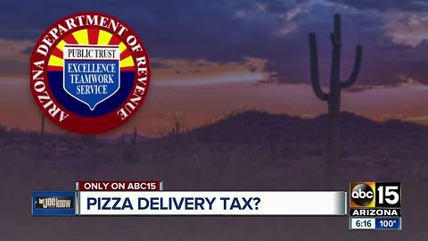 Have you checked the sales receipt on your pizza delivery?