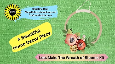 Wreath of Bloom Home Decor