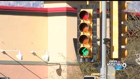 Campbell and Speedway traffic light change