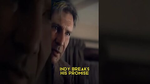 #IndianaJones Breaks his promise. #indianajonesandthedialofdestiny #shorts