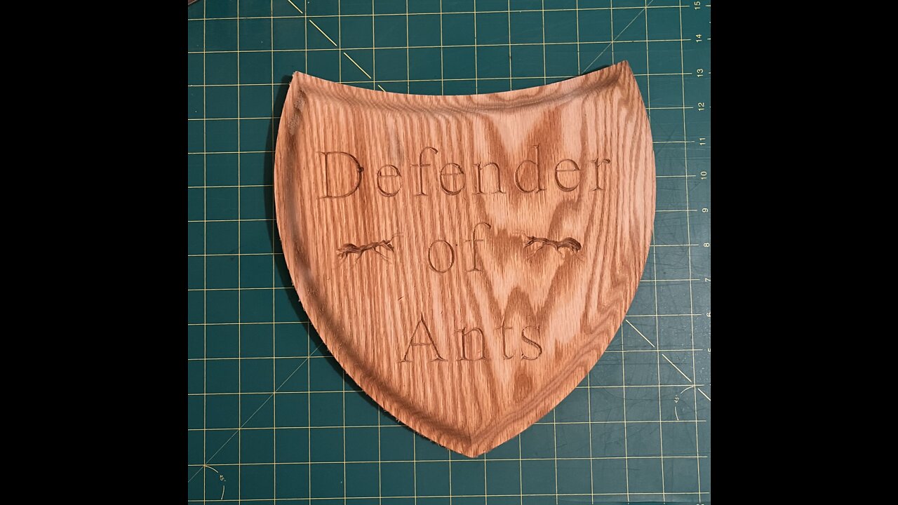 Defender of ants shield sign