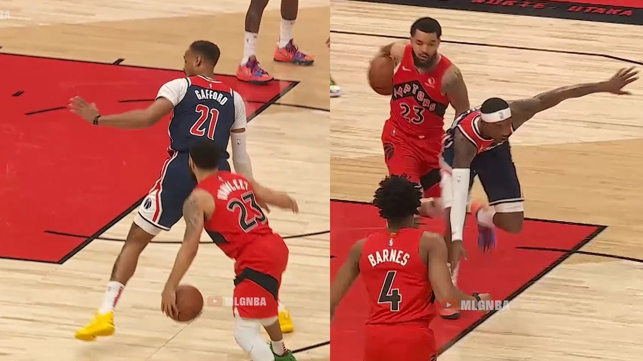 Fred VanVleet just put all of the Washington Wizards on skates