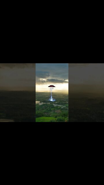 UFO annihilated PZL-104 Wilga #shorts #ufo