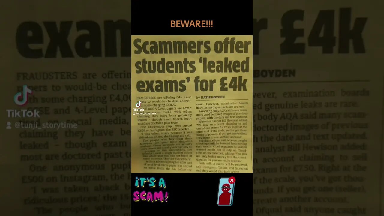 BEWARE OF SCAMMERS!! #shorts #youtubeshorts #Studying #revision