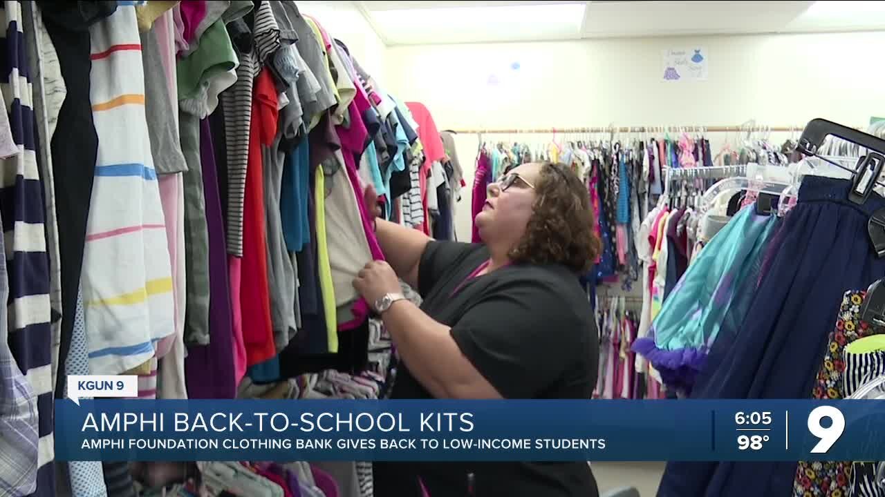 Amphi Foundation gifts back-to -school kits to low-income students