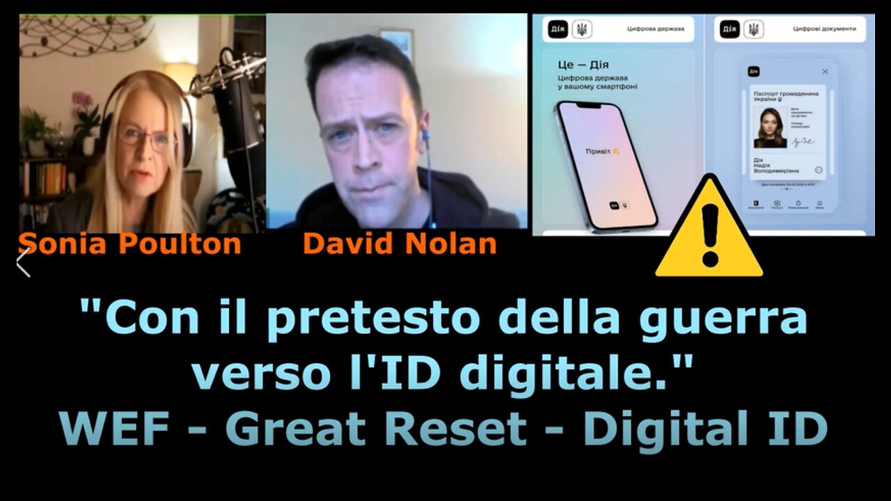 Con il pretesto della guerra verso l'ID digitale.