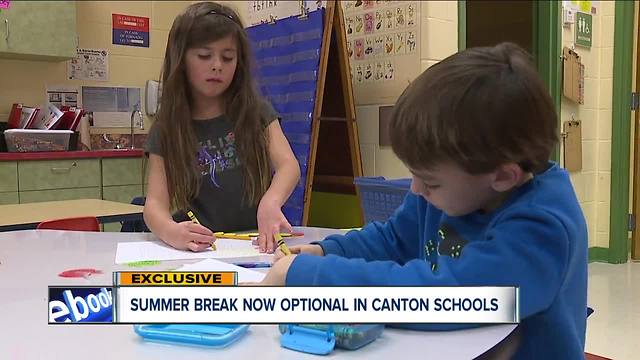 Year-round school offered to students in Stark County