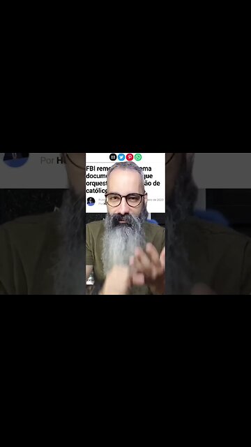 FBI remove do sistema, documentos que orquestram, monitoramento de católicos #shorts #fbi #catolicos