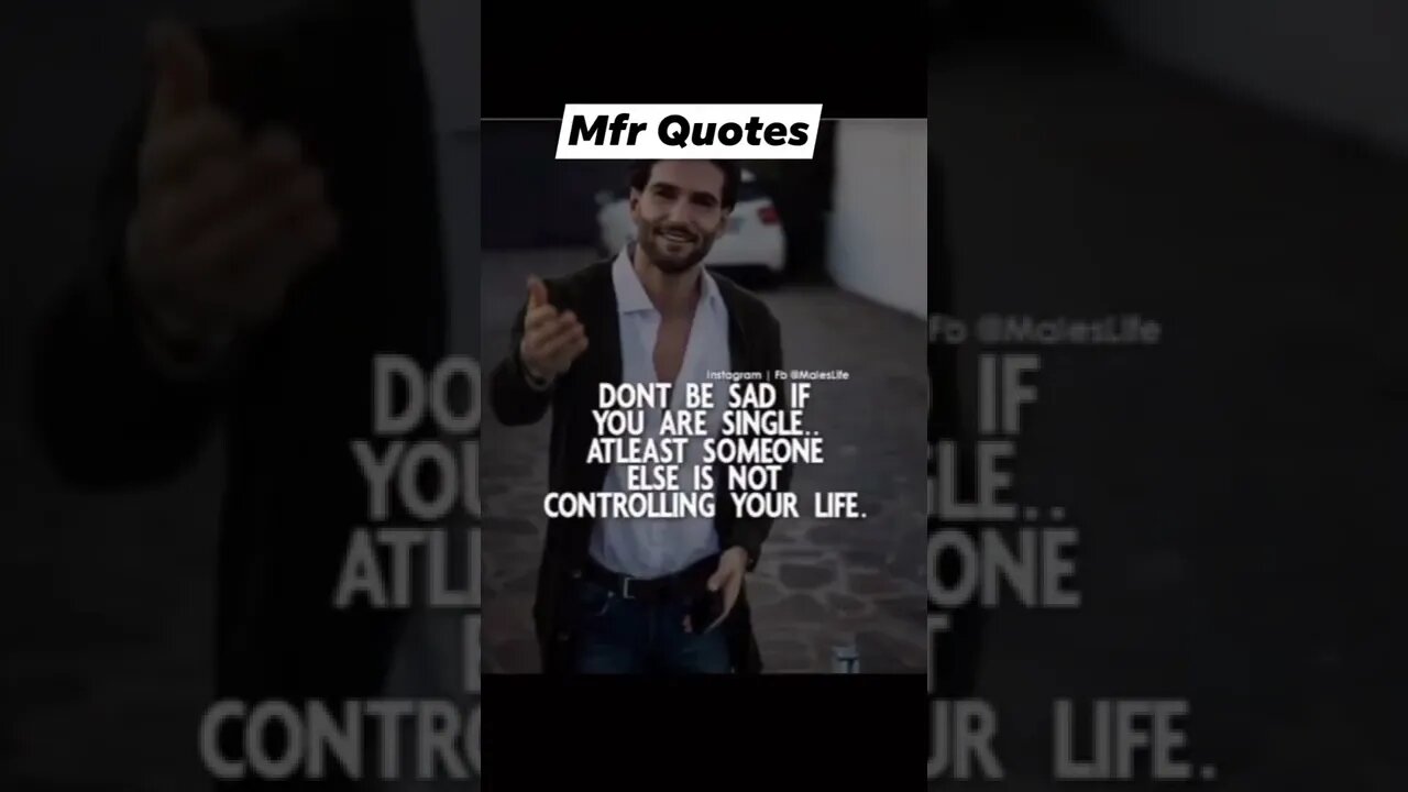 Don't be said