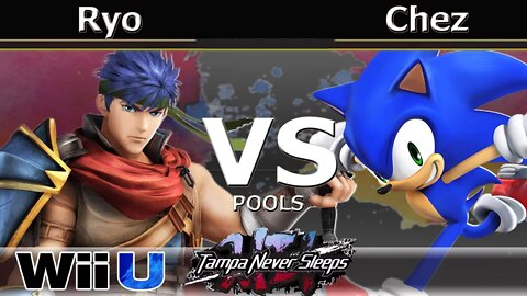 Noble|Ryo (Ike) vs. CB|Chez (Sonic) - Wii U Pools - TNS7