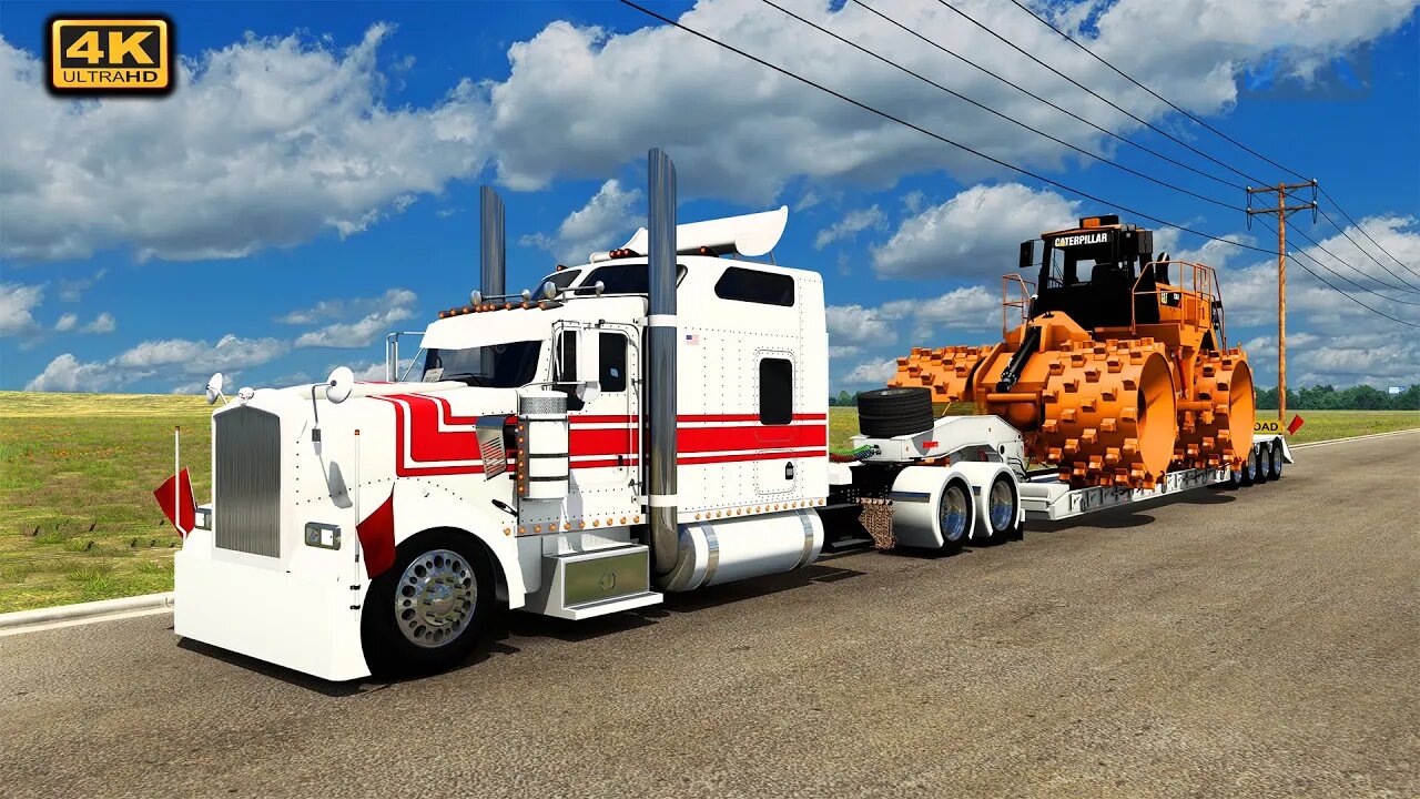 Transporting massive caterpillar packer | Ironwerx IW900 | Lubbock to Raton