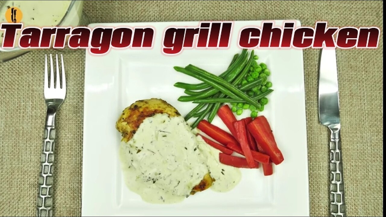 Terragon grill chicken at home