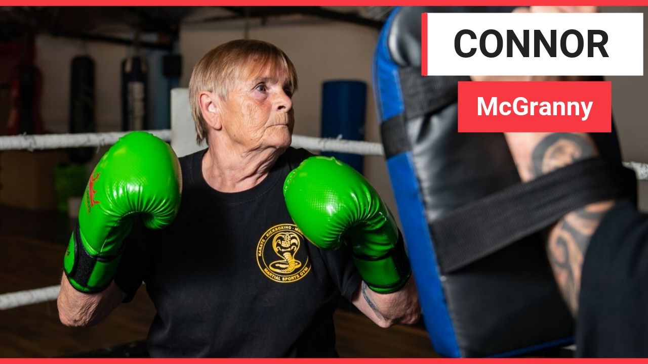 Meet the 76-year-old female kickboxer