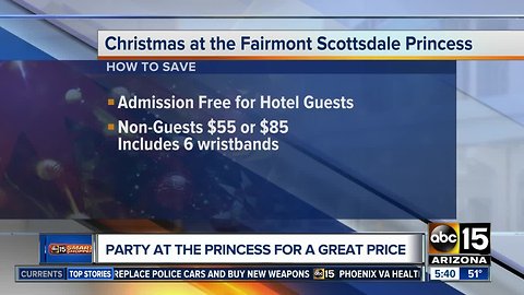 Celebrate the holidays at the Princess for a great price