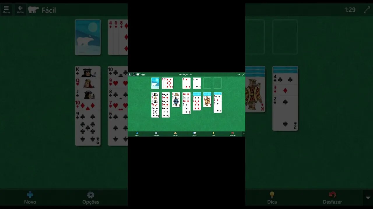 Microsoft Solitaire Collection Klondike EASY Level # 43 #shorts