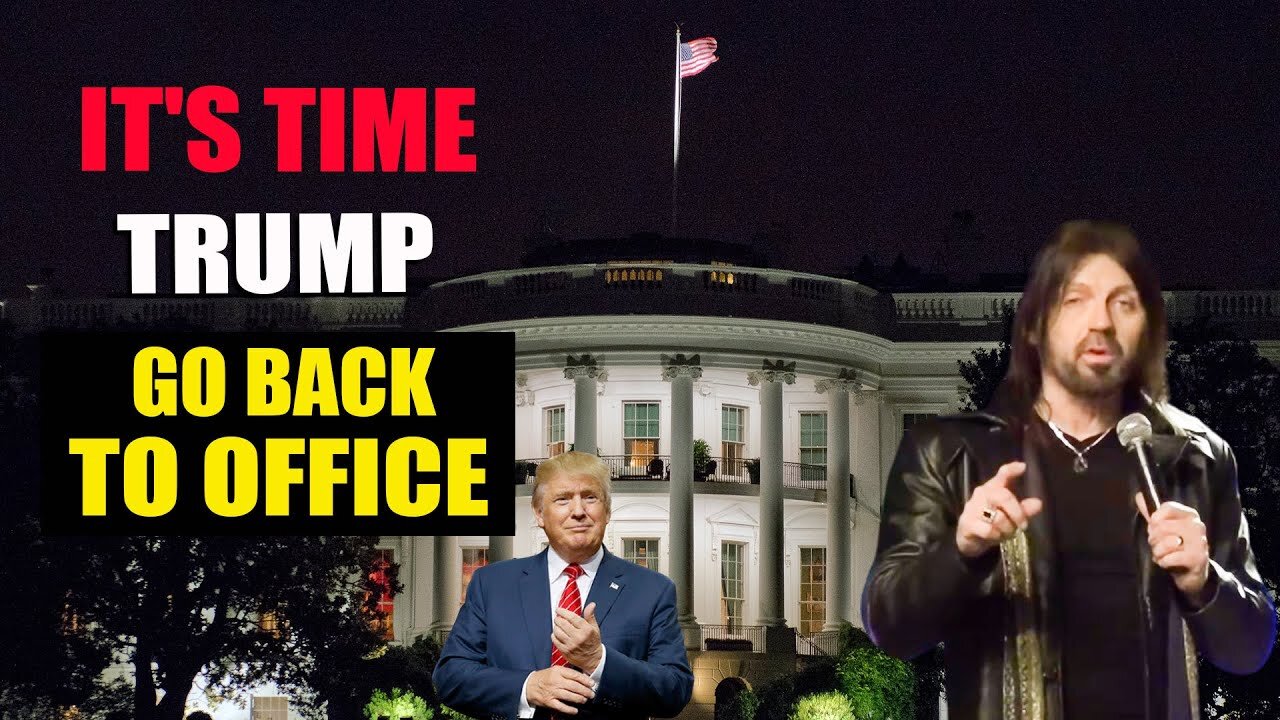 Robin Bullock PROPHETIC WORD - IT'S TIME TRUMP GO BACK TO OFFICE