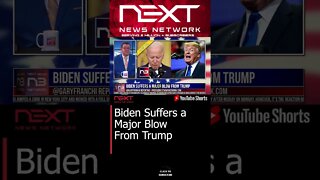 Biden Suffers a Major Blow From Trump #shorts