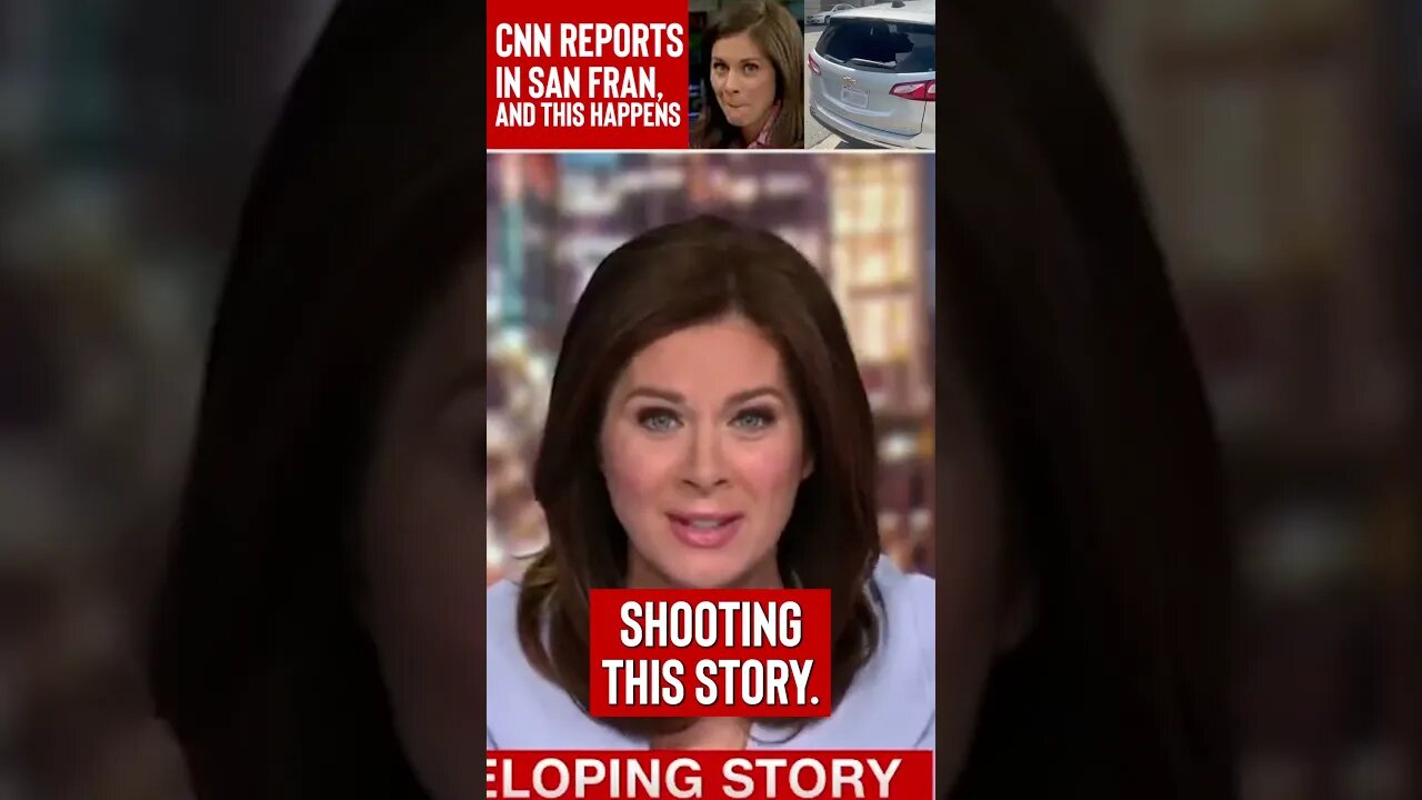 CNN STUNNED by crime wave when reporter goes to San Fran 😳 (reaction)