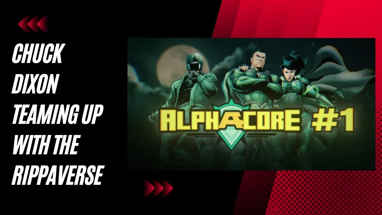 Huge News!!! Chuck Dixon teams up with Eric July for new graphic novel - 'Alphacore'!