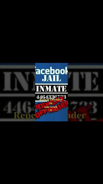 Fresh Out of Facebook Jail #shorts