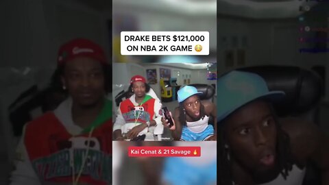 Drake bets 121k on a NBA 2K GAME