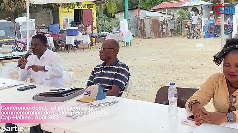 Conférence-débat, à l'occasion de lacommémoration de la fête du Bois-CaÏman,Cap-Haïtien , Août 2023