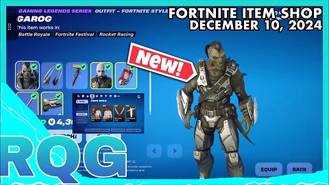 “NEW” UNREAL TOURNAMENT SKINS ARE HERE+SLAYER JUICE WRLD?🤨 FORTNITE ITEM SHOP (December 10, 2024)