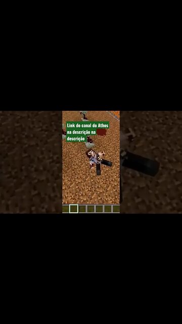 MINECRAFT: ATHOS E SEU CEMITÉRIO ASSUSTADOR! #shorts