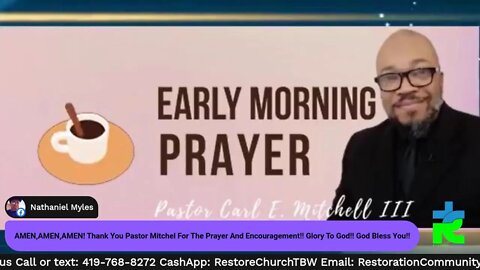 Early Morning Prayer with Pastor Carl