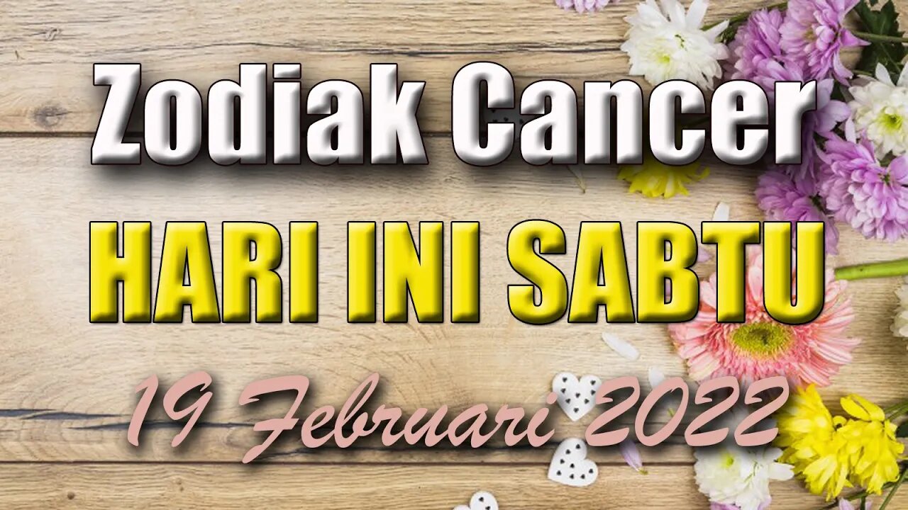 Ramalan Zodiak Cancer Hari Ini Sabtu 19 Februari 2022 Asmara Karir Usaha Bisnis Kamu!