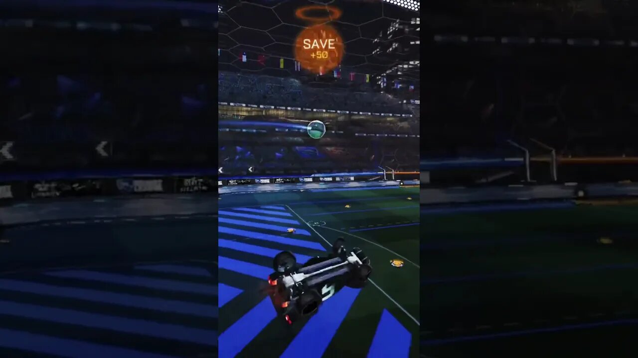 What A Save! #rocketleague #shorts