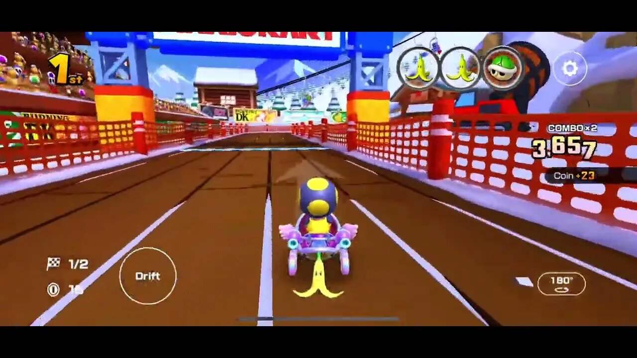 Mario Kart Tour - DK Summit Gameplay