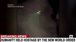 PLANE MOUNTED ENERGY WEAPONS ATTACKING PEOPLE AT NIGHT...