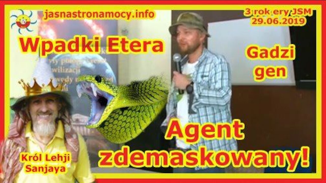 Eter TV kłamie - wpadki - Agent zdemaskowany‼ To gadzi gen