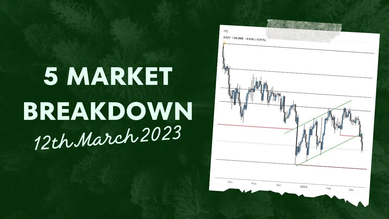 5 Market Breakdown #forex - 12th March 2023