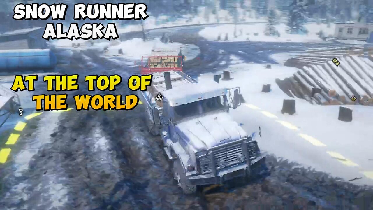 Snow Runner At the Top of the World