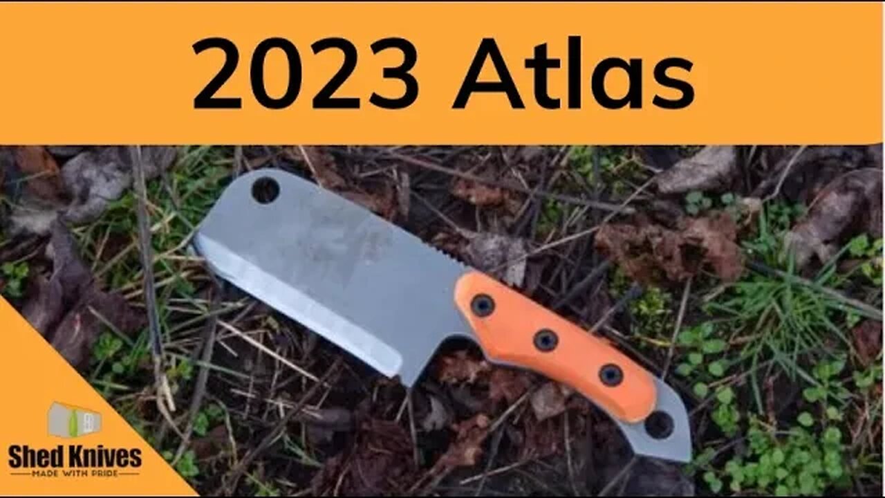 Why You NEED The 2023 Shed Knives Atlas | Shed Knives #shedknives