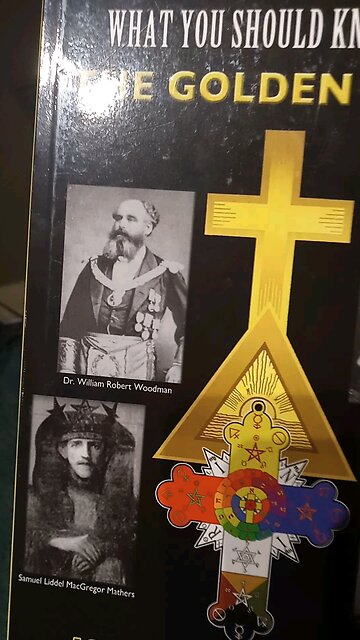 Satanic Illuminati Organization Theosophical Society promotes Satanist Hermetic Order Of Golden Dawn