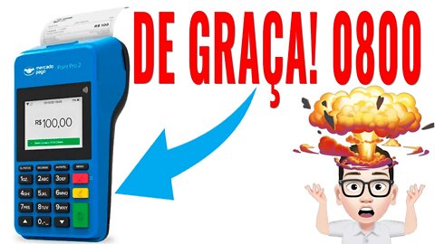 Corre! Maquina Cartão Point Pro 2 DE GRAÇA! IMPRIME COMPROVANTE & Com 3G Permanente. Mercado pago