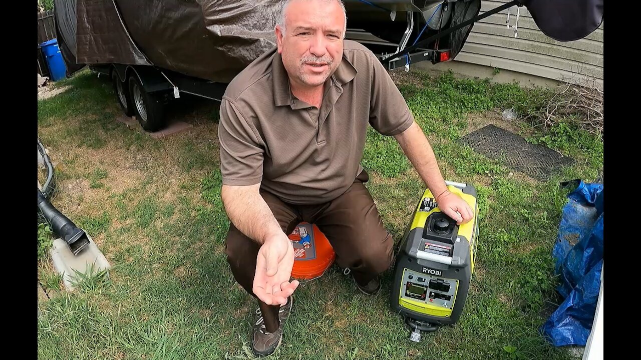 Ryobi Inverter Generator SAVED US!!